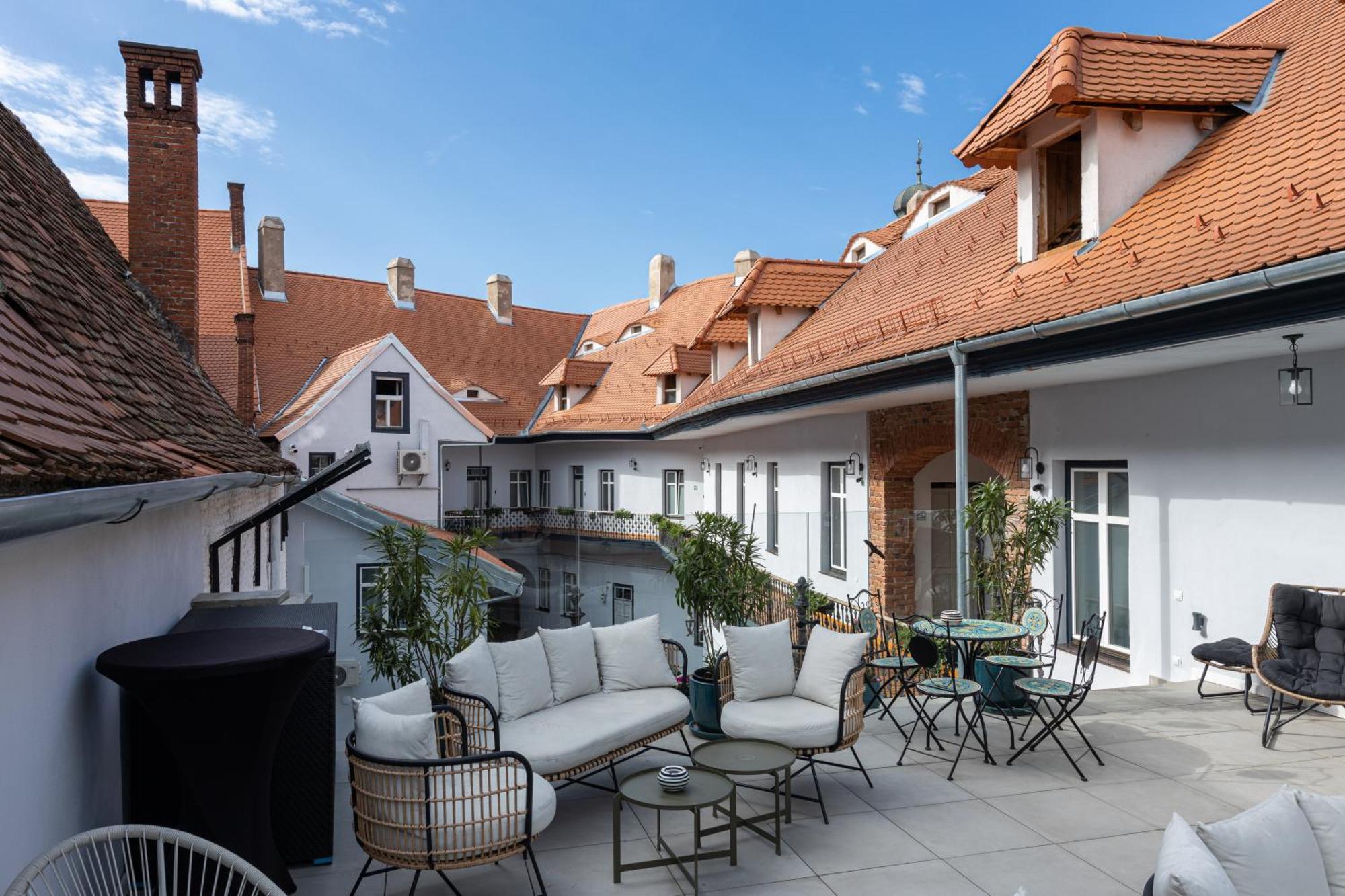 Magister Seven Acomodação com café da manhã Sibiu Exterior foto
