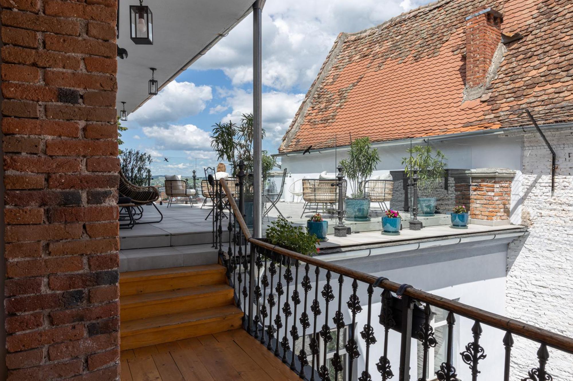 Magister Seven Acomodação com café da manhã Sibiu Exterior foto